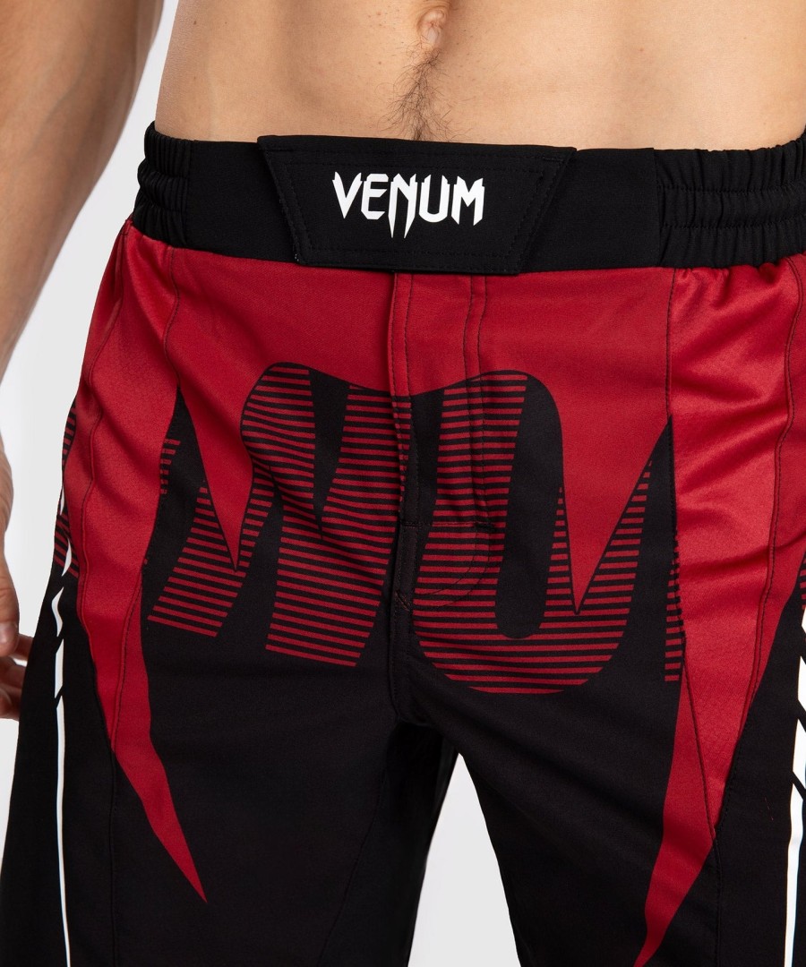 spodenki bokserskie venum adrenaline men fightshorts – czerwone