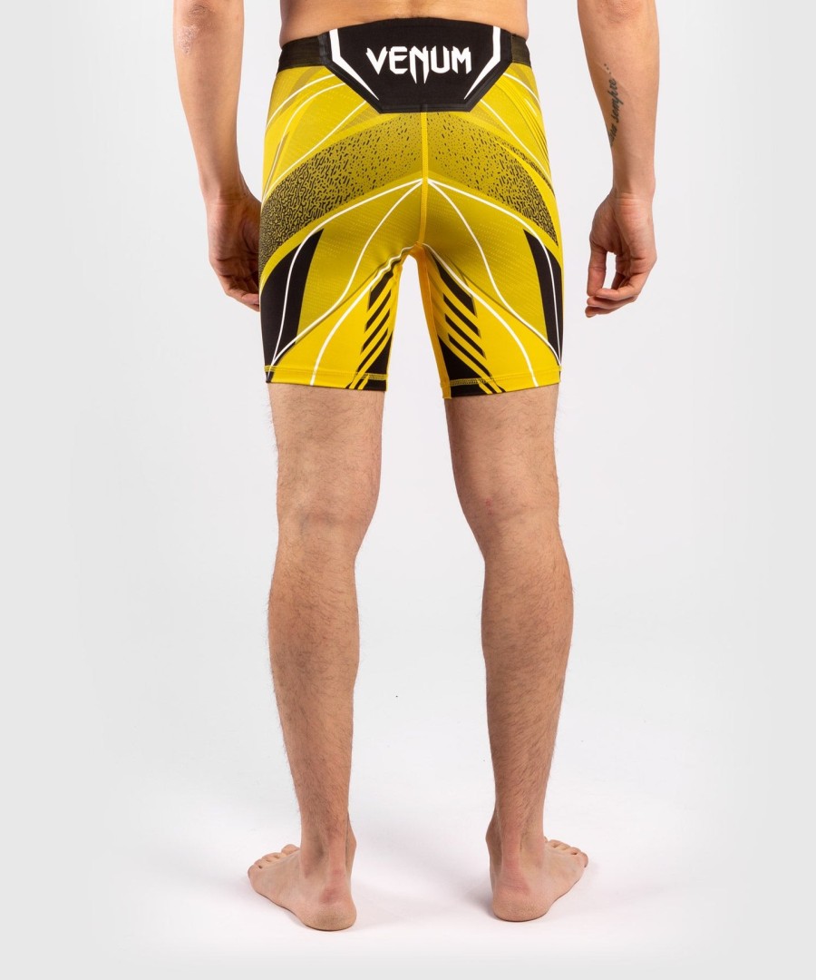 męskie spodenki ufc venum authentic fight night vale tudo – krótki krój – żółte