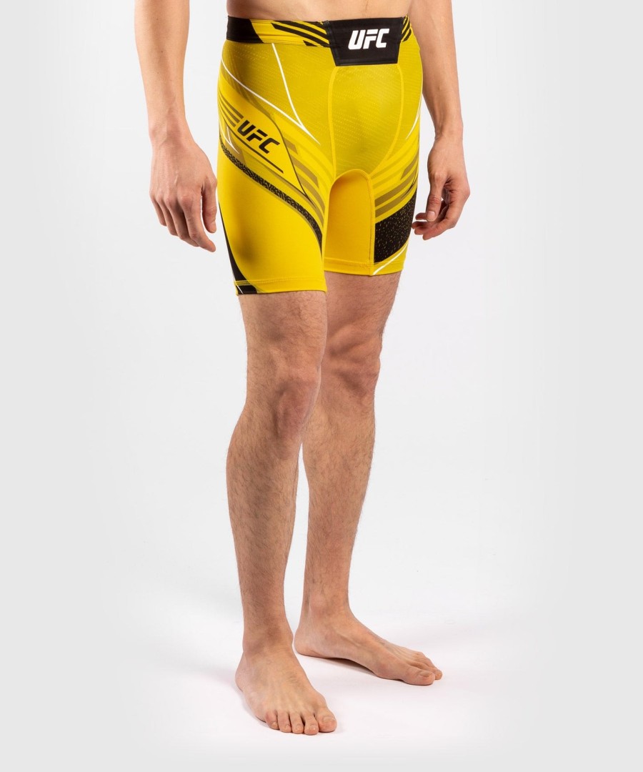męskie spodenki ufc venum authentic fight night vale tudo – krótki krój – żółte