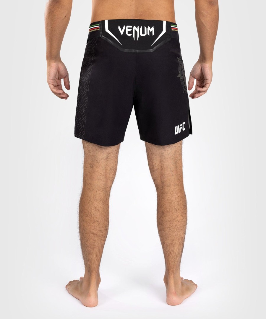 spodenki bokserskie ufc marki venum authentic fight night dla mężczyzn – krótkie czarne