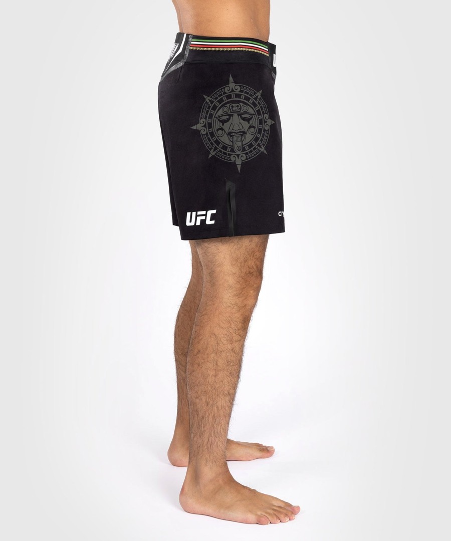spodenki bokserskie ufc marki venum authentic fight night dla mężczyzn – krótkie czarne