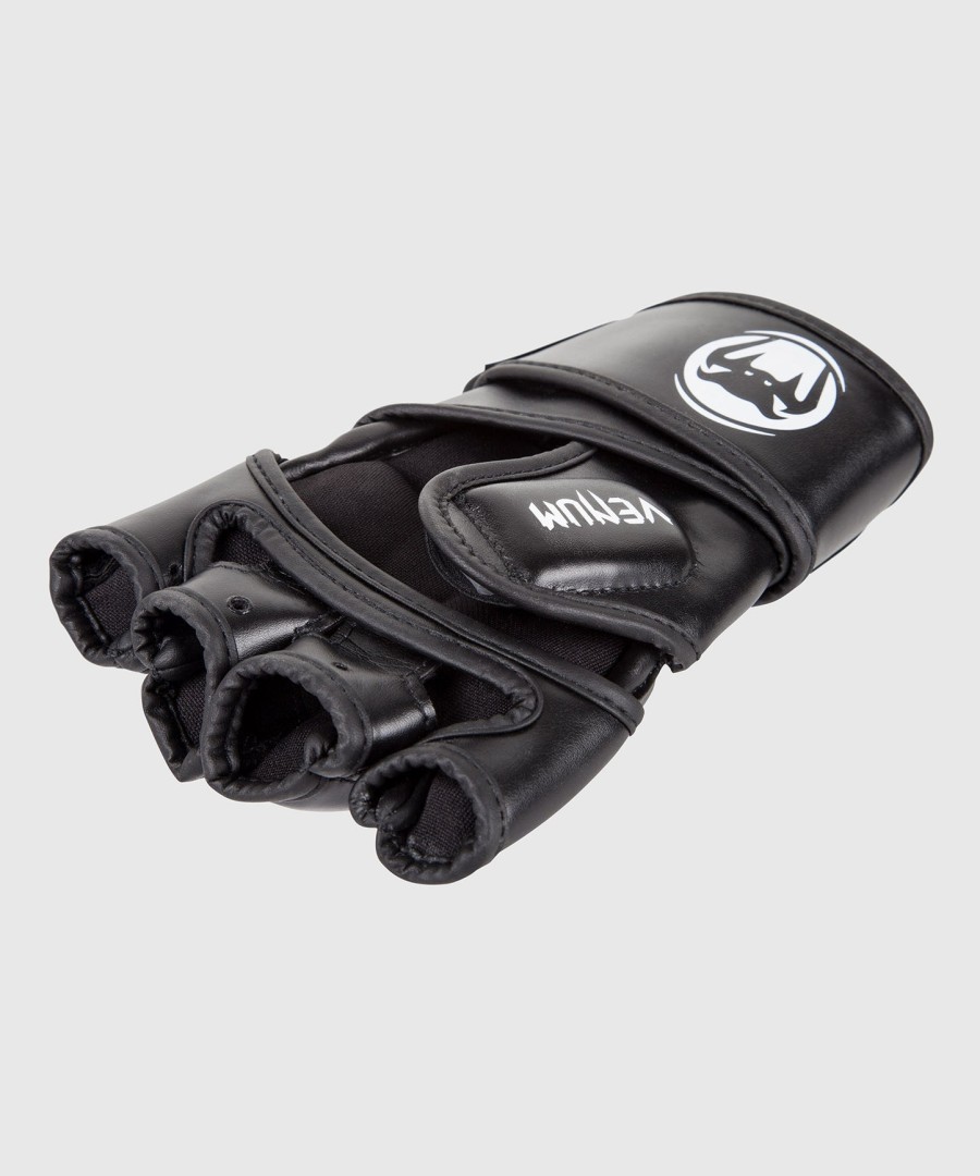 rękawice venum impact mma - skintex leather - czarne