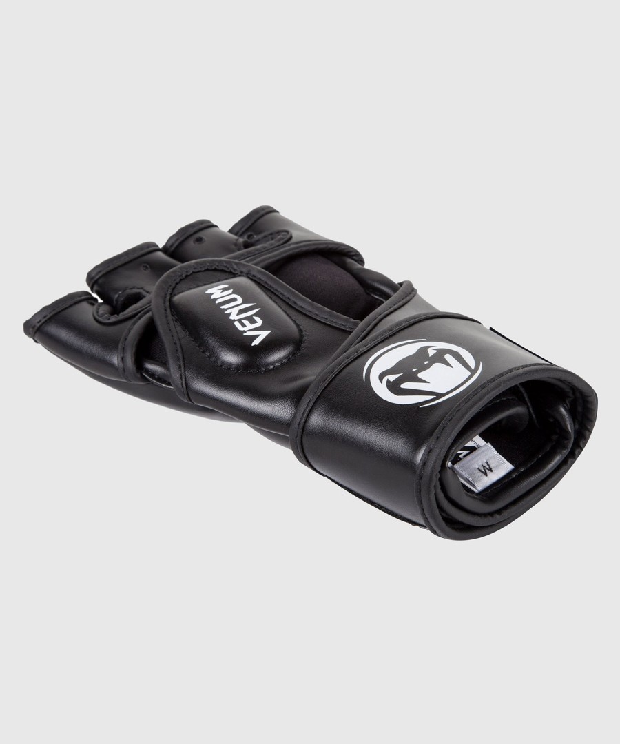 rękawice venum impact mma - skintex leather - czarne