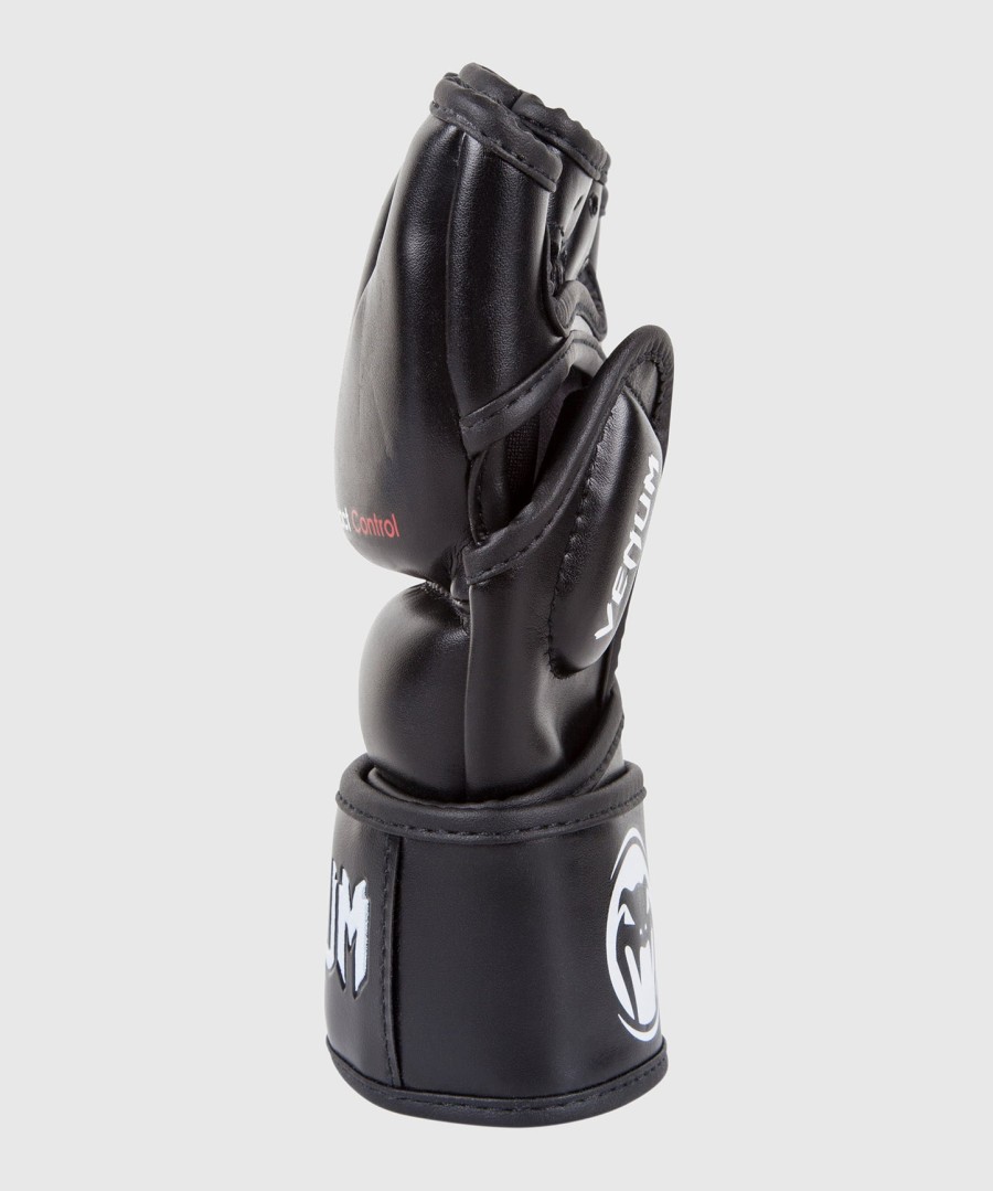 rękawice venum impact mma - skintex leather - czarne