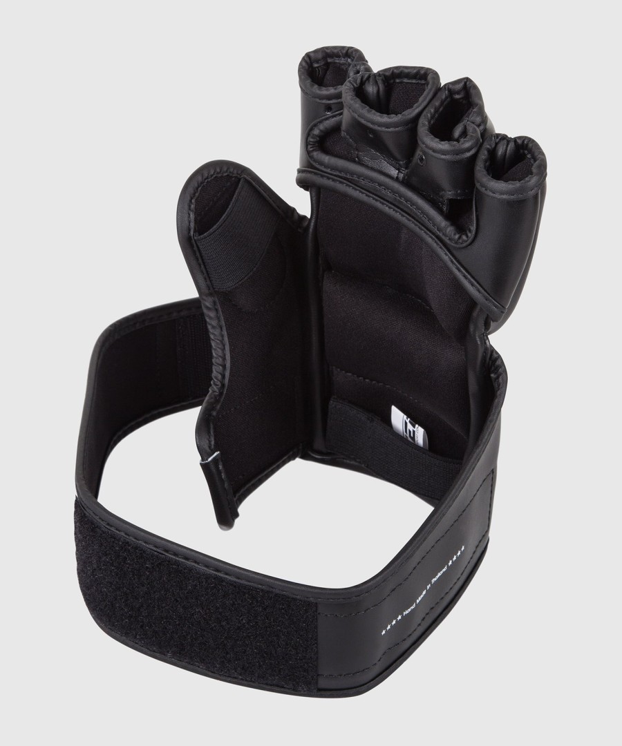 rękawice venum impact mma - skintex leather - czarne