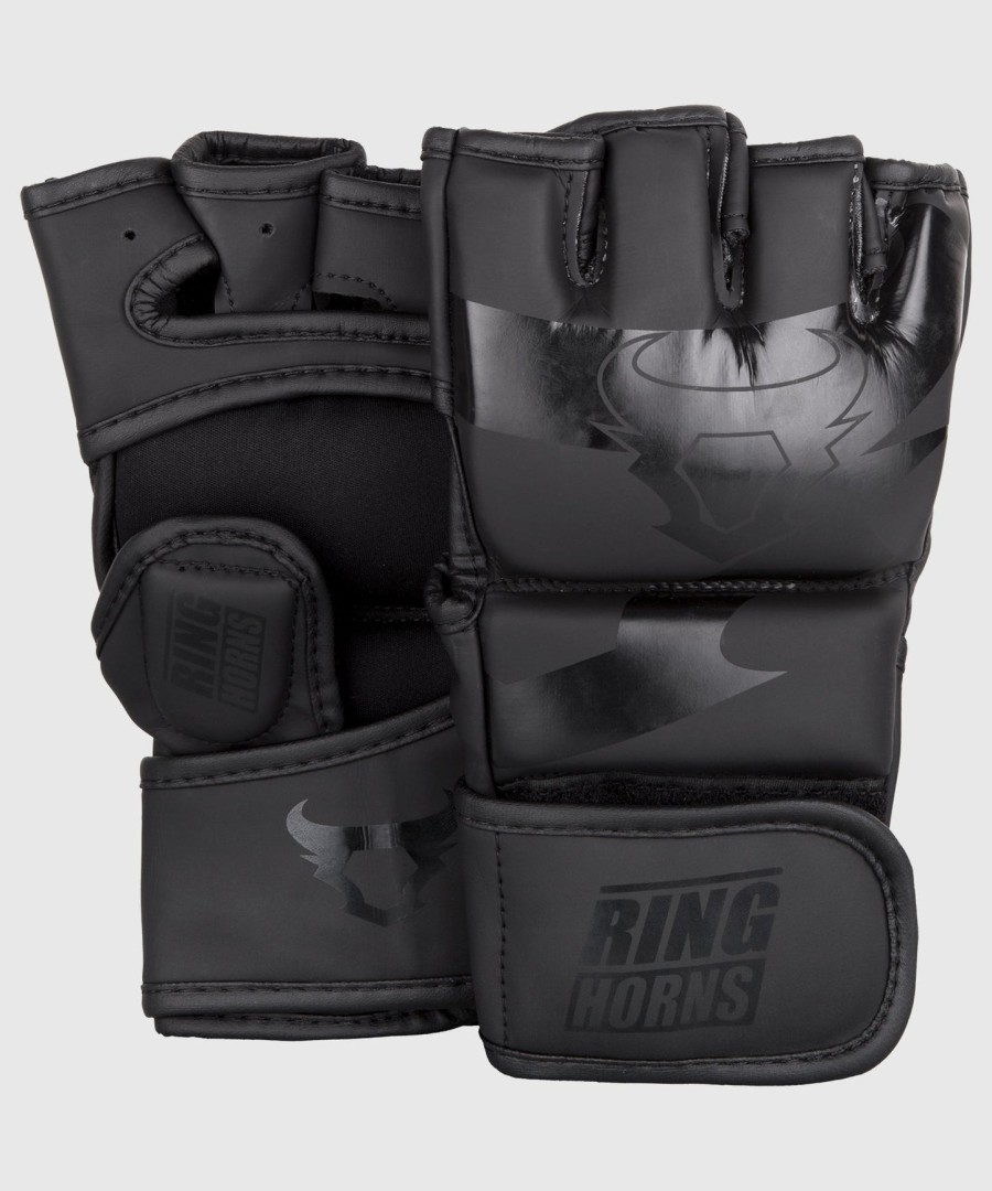 rękawice ringhorns charger mma - czarneczarne