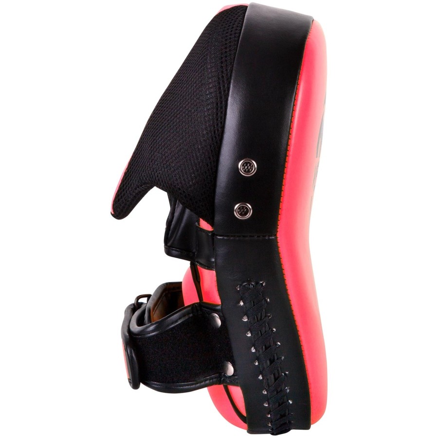 rękawice venum elite big focus mitts – neo pink