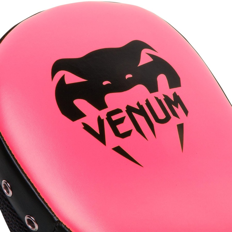 rękawice venum elite big focus mitts – neo pink