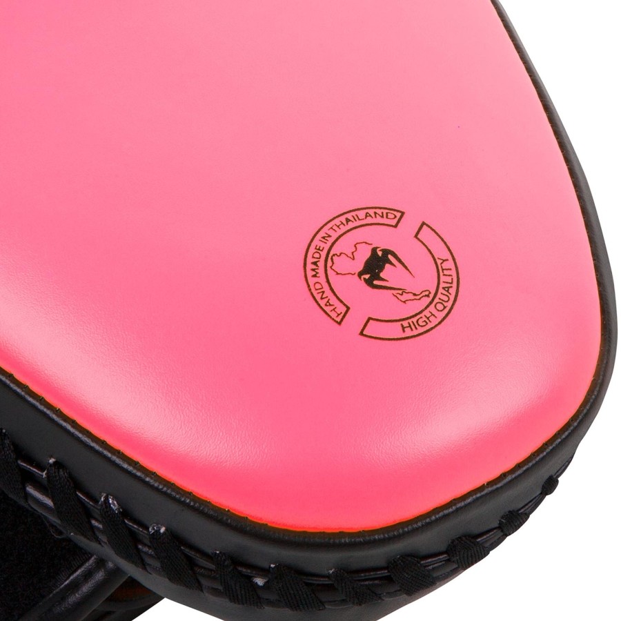rękawice venum elite big focus mitts – neo pink