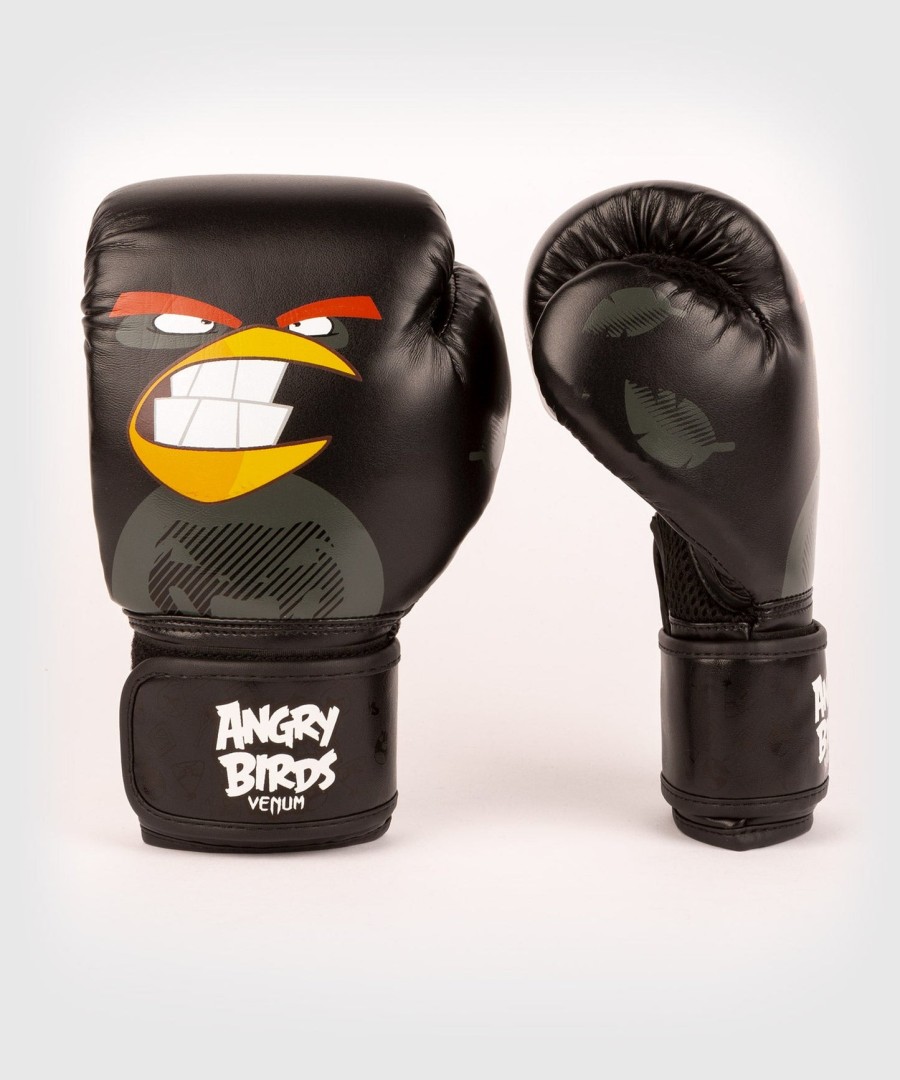 rękawice bokserskie venum angry birds – dla dzieci – czarne