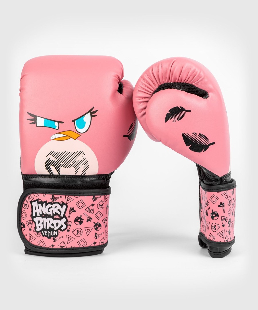 rękawice bokserskie venum angry birds – dla dzieci – różowe