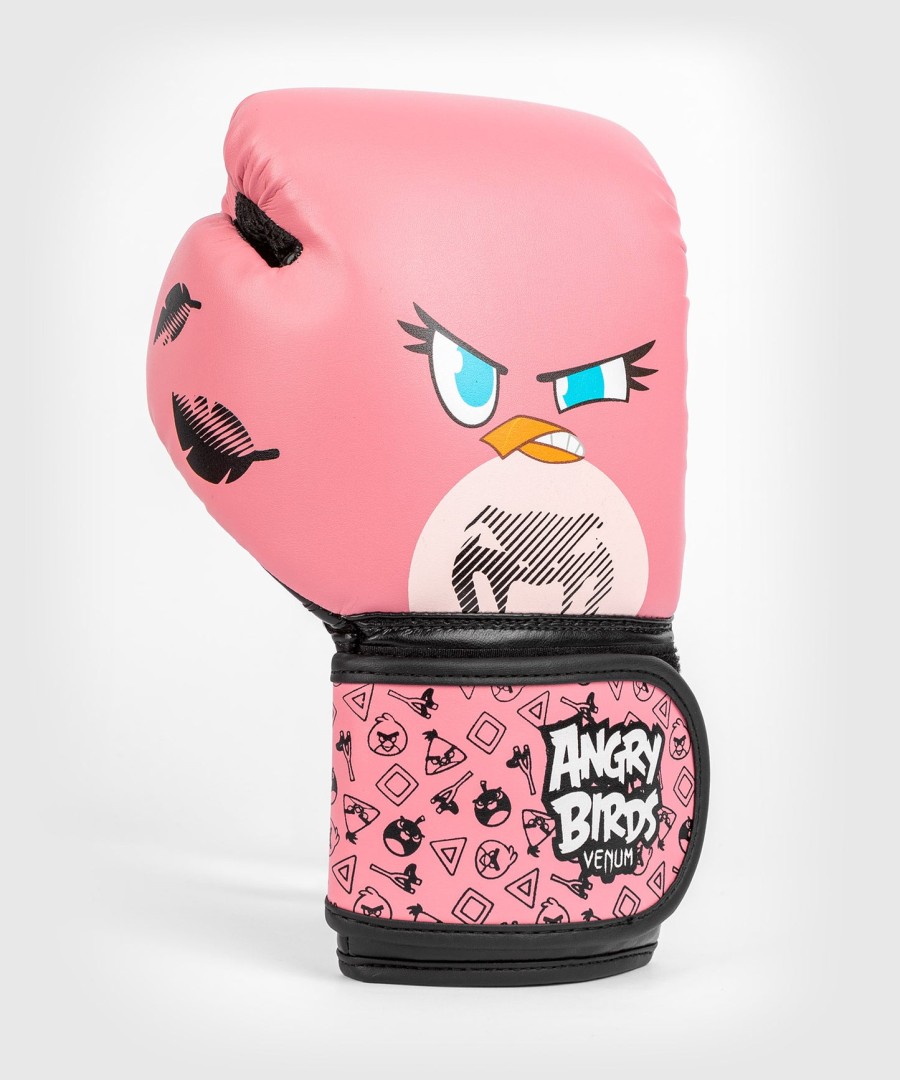 rękawice bokserskie venum angry birds – dla dzieci – różowe
