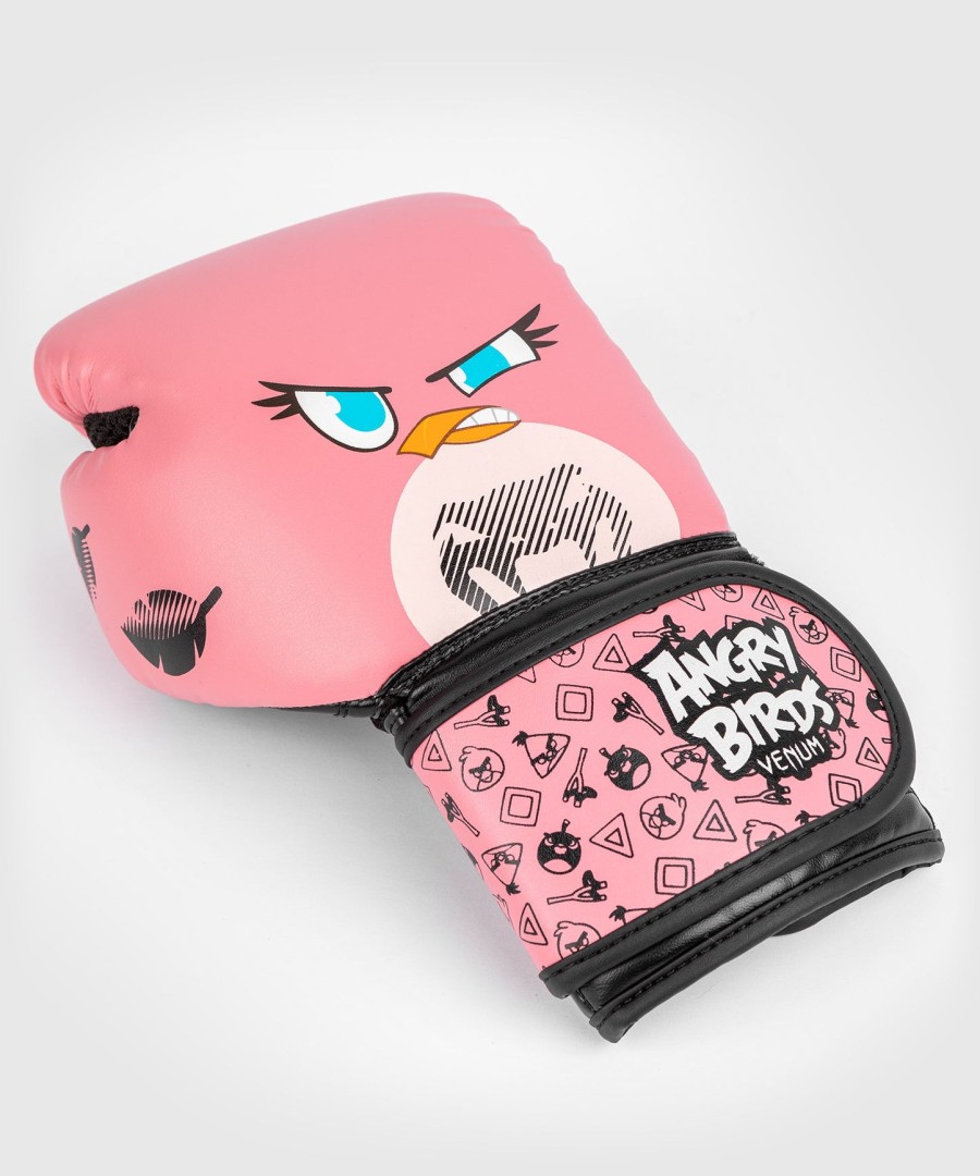 rękawice bokserskie venum angry birds – dla dzieci – różowe