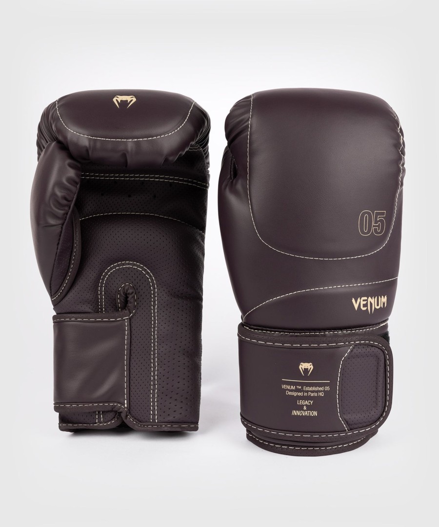 rękawice bokserskie venum impact evo – czekoladowe