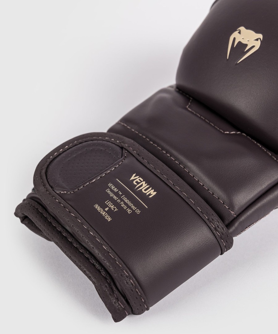 rękawice sparingowe venum impact evo mma - czekoladowe