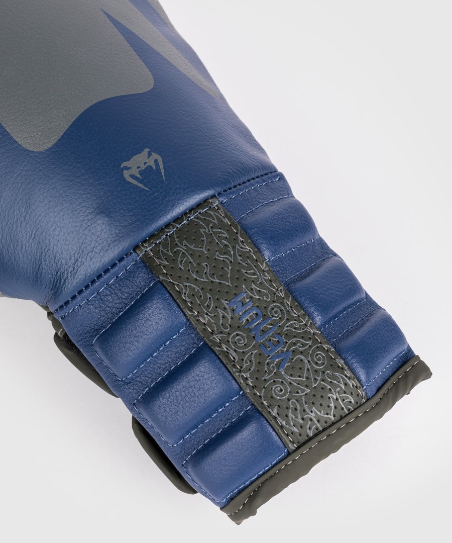 rękawice bokserskie venum reverso – storm greyroyal blue