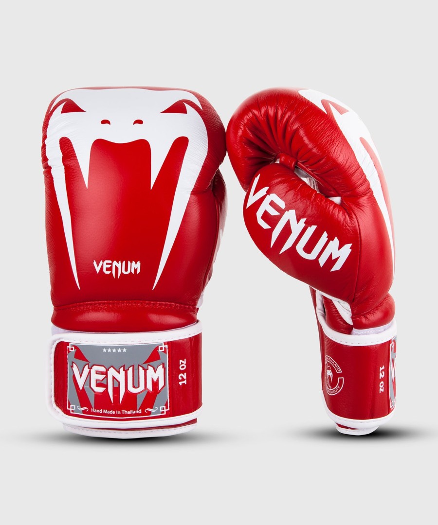 rękawice bokserskie venum giant 3.0 – skóra nappa – czerwone