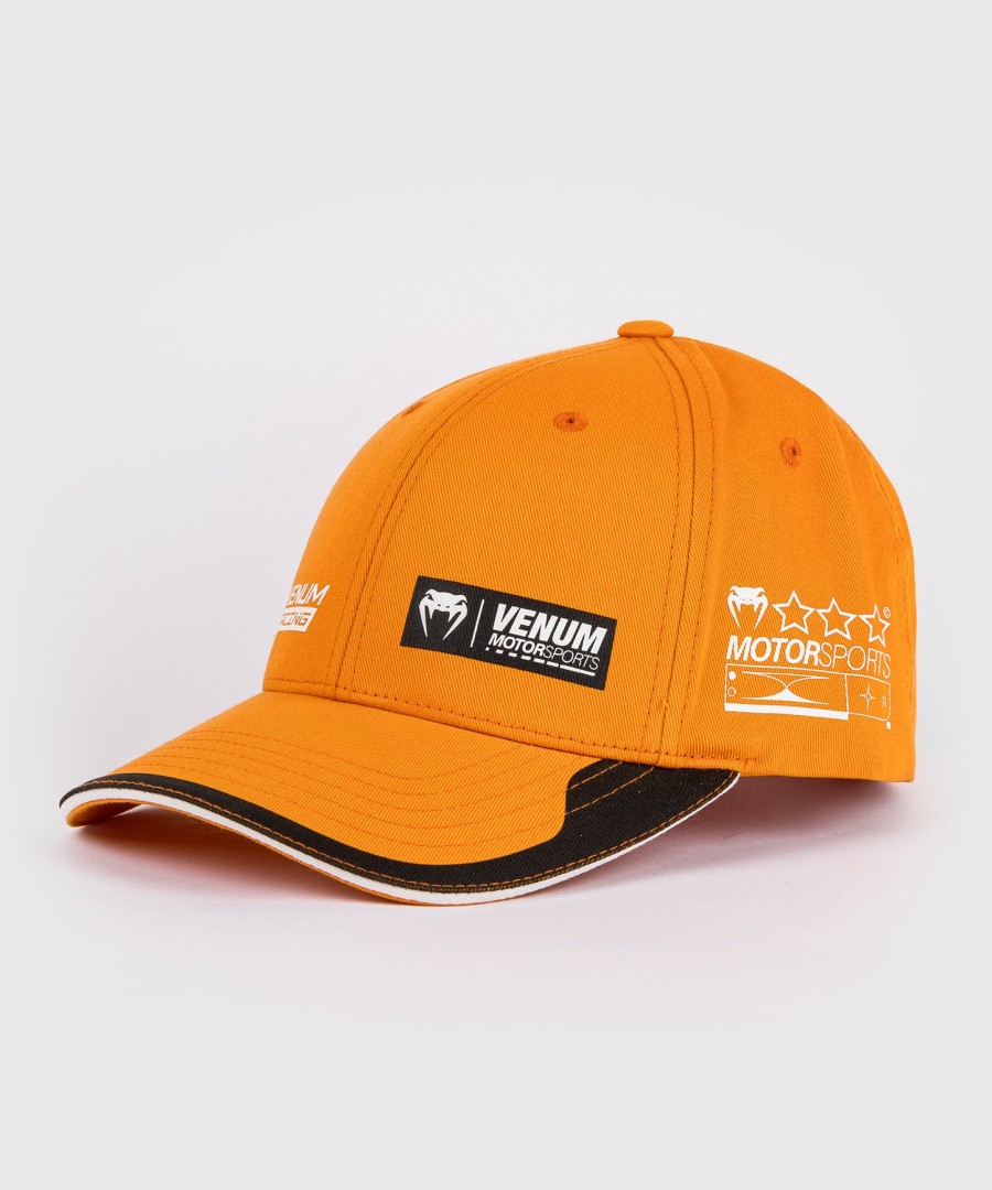 kapelusz venum motorsport - mandarynka