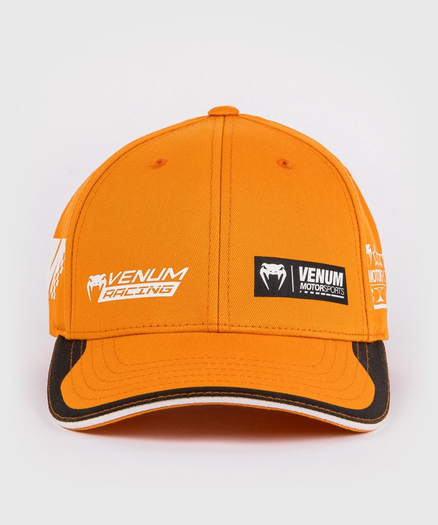 kapelusz venum motorsport - mandarynka