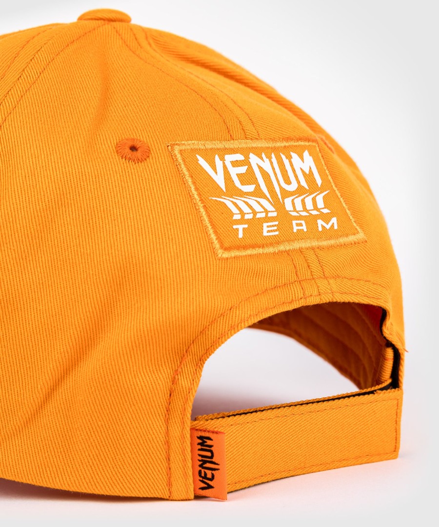 kapelusz venum motorsport - mandarynka