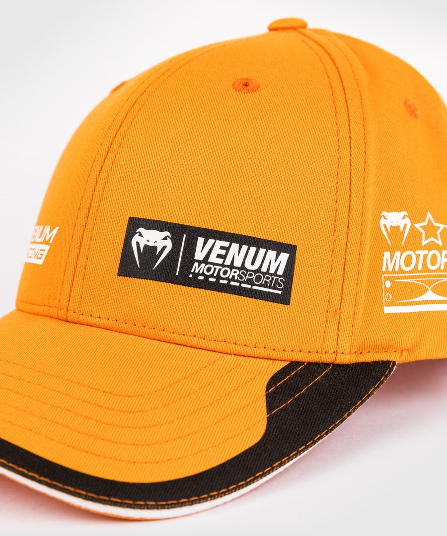 kapelusz venum motorsport - mandarynka