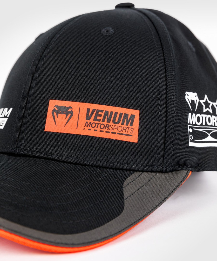 czapka venum motorsport – głęboka czerń