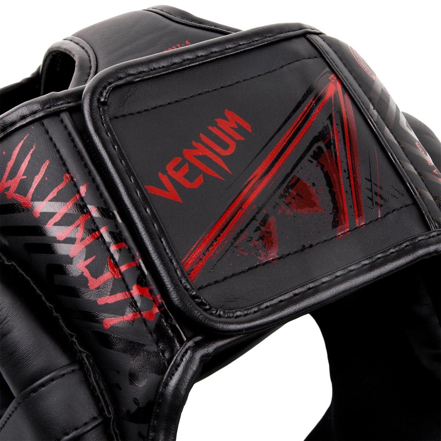 kask venum gladiator 3.0 – czarno-czerwony