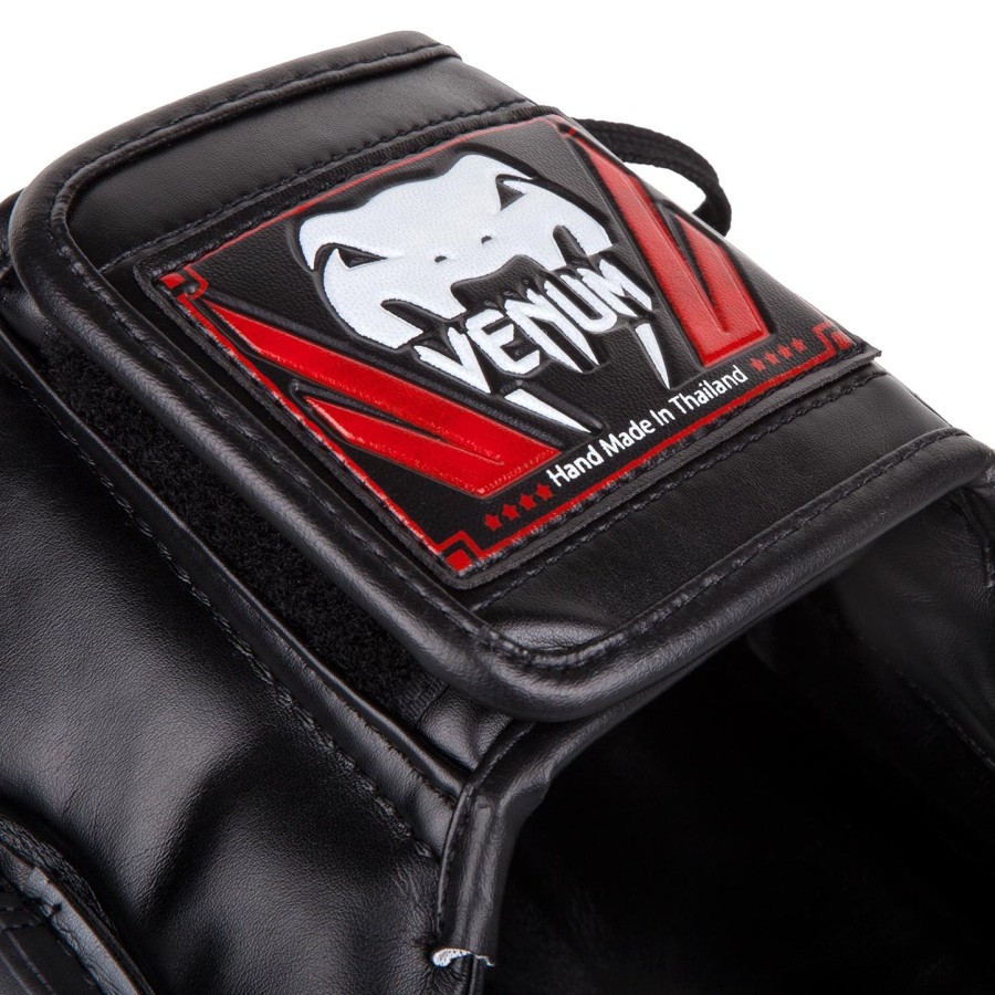 venum elite iron headgear - czarny