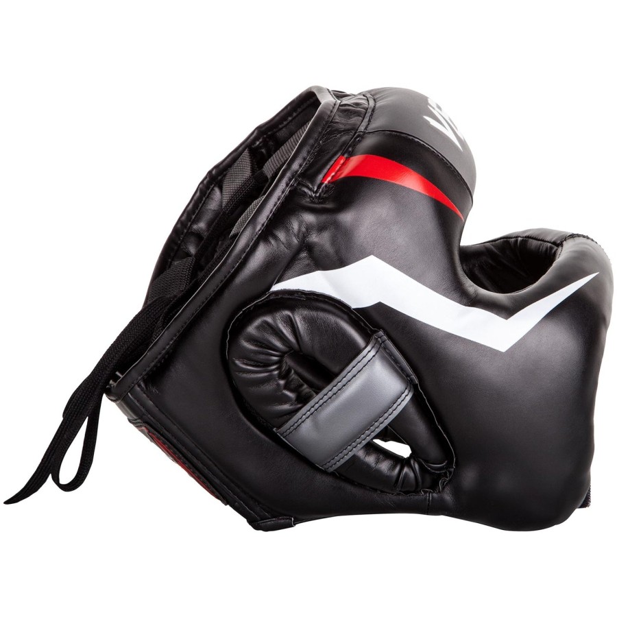 venum elite iron headgear - czarny