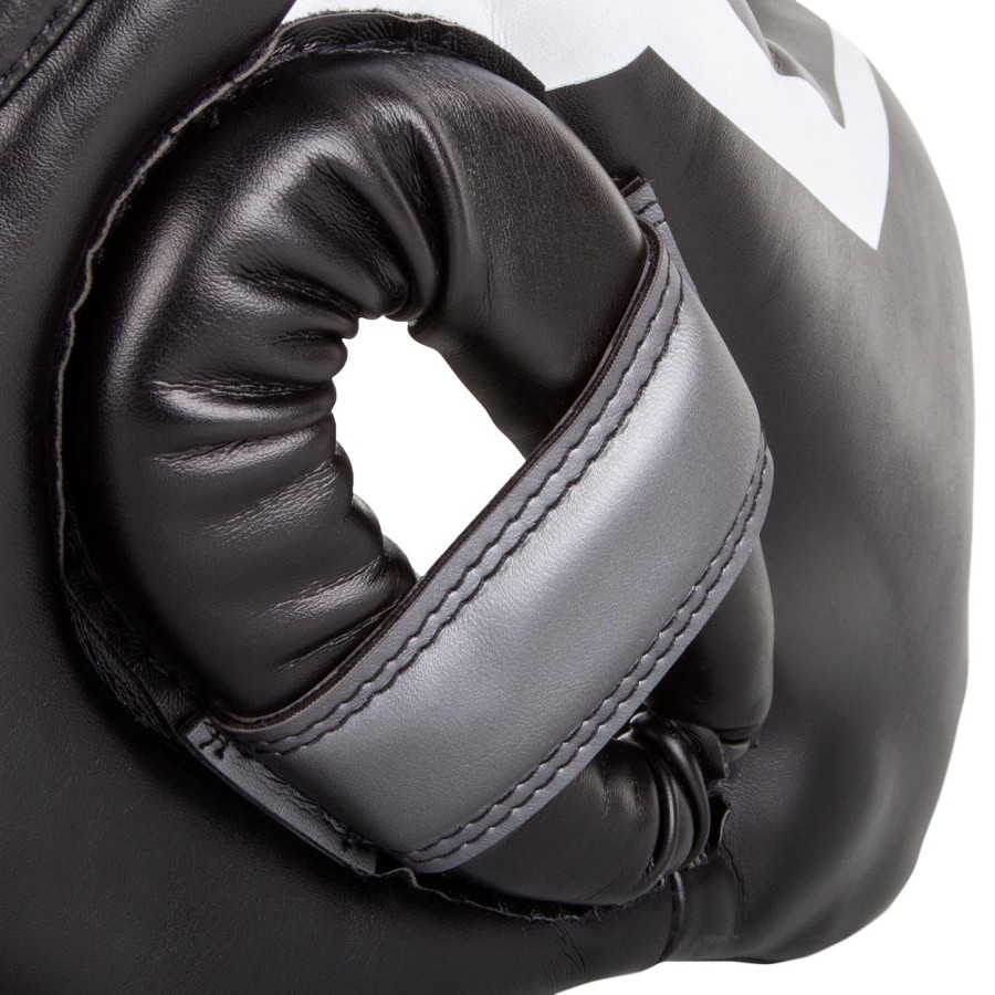 venum elite iron headgear - czarny