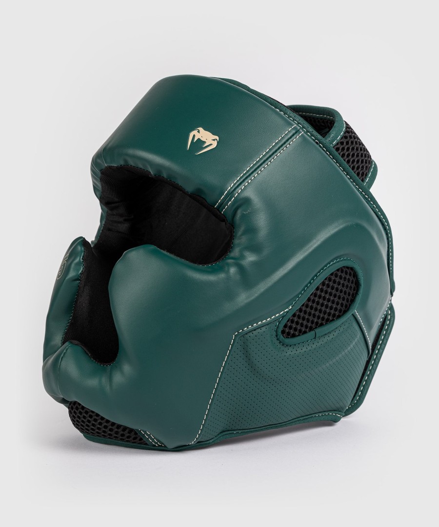 venum impact evo headgear - emerald green