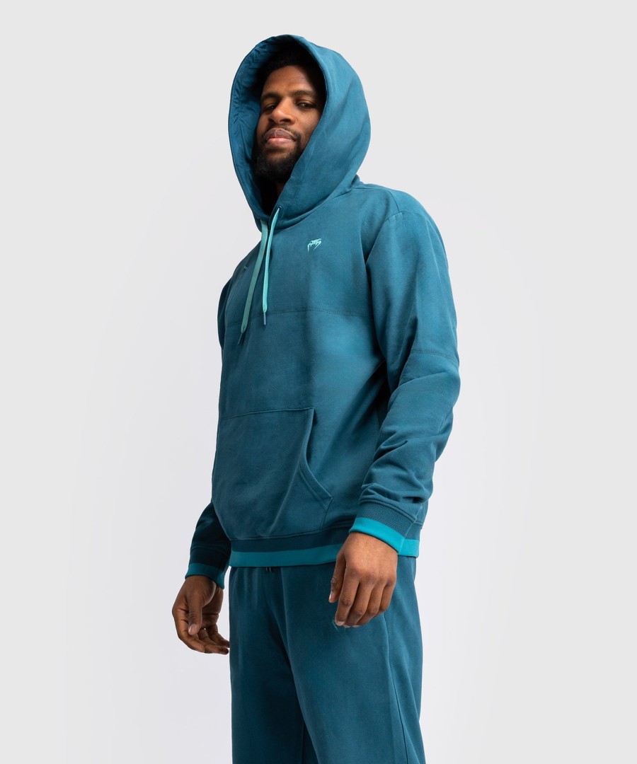 bluza z kapturem venum x demi – błękit lazurowy