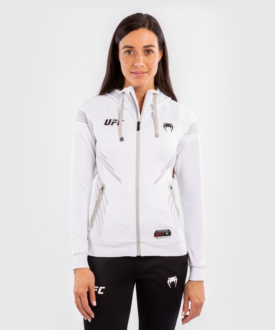 bluza z kapturem ufc venum authentic fight night women walkout – biała