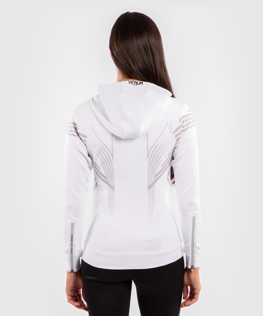 bluza z kapturem ufc venum authentic fight night women walkout – biała