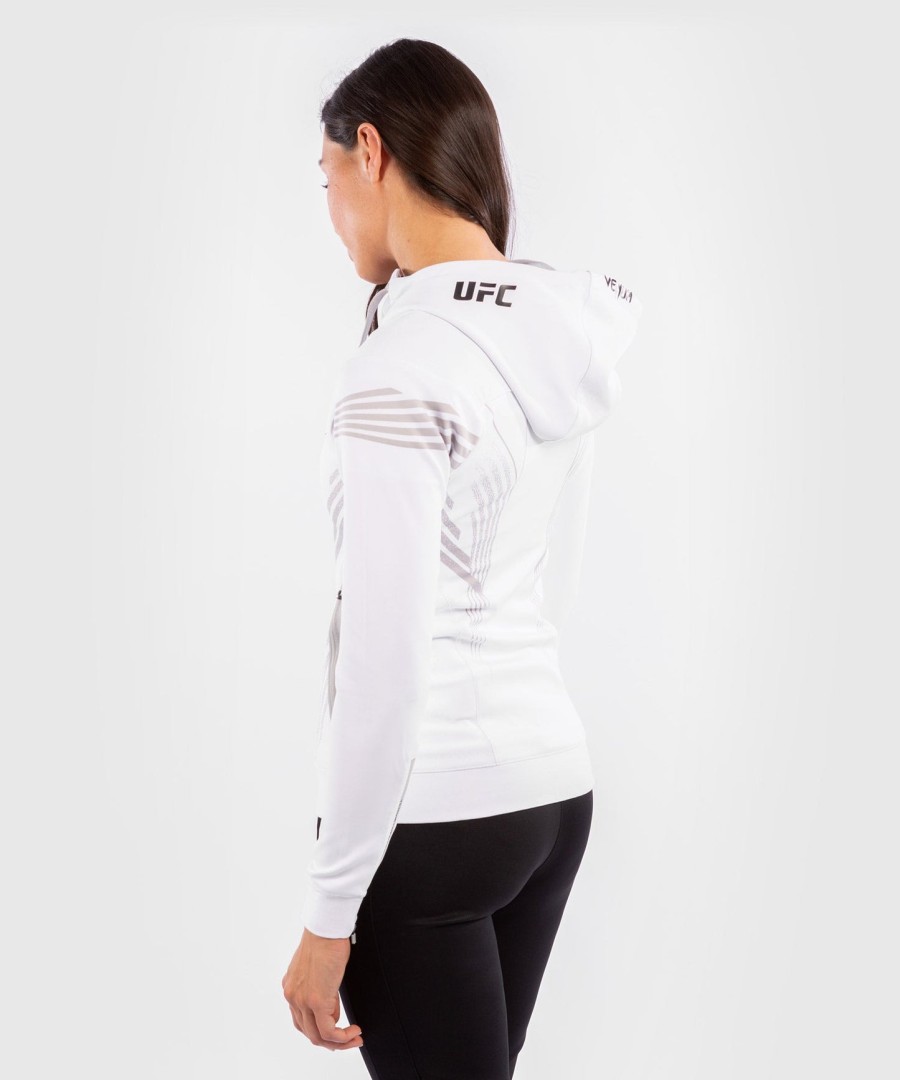bluza z kapturem ufc venum authentic fight night women walkout – biała