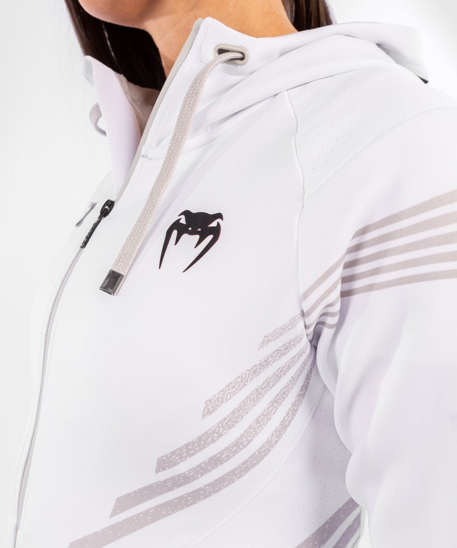 bluza z kapturem ufc venum authentic fight night women walkout – biała