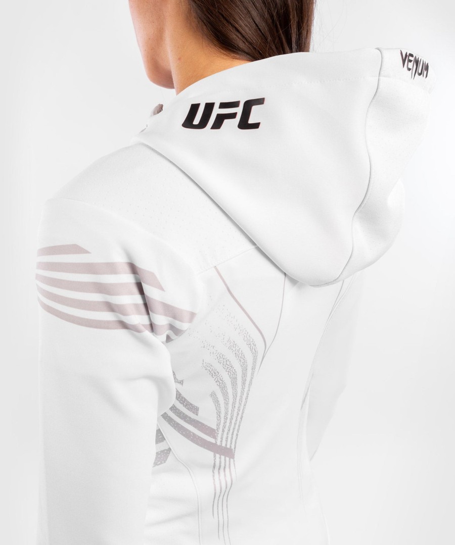 bluza z kapturem ufc venum authentic fight night women walkout – biała