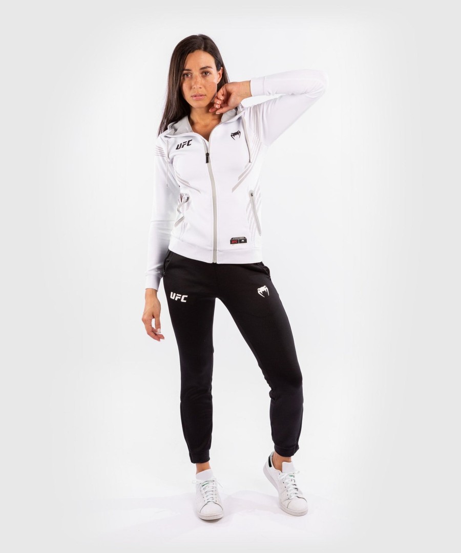 bluza z kapturem ufc venum authentic fight night women walkout – biała