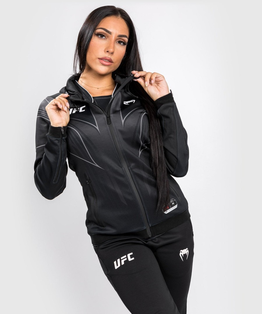 bluza z kapturem ufc venum authentic fight night 2.0 women walkout – czarna