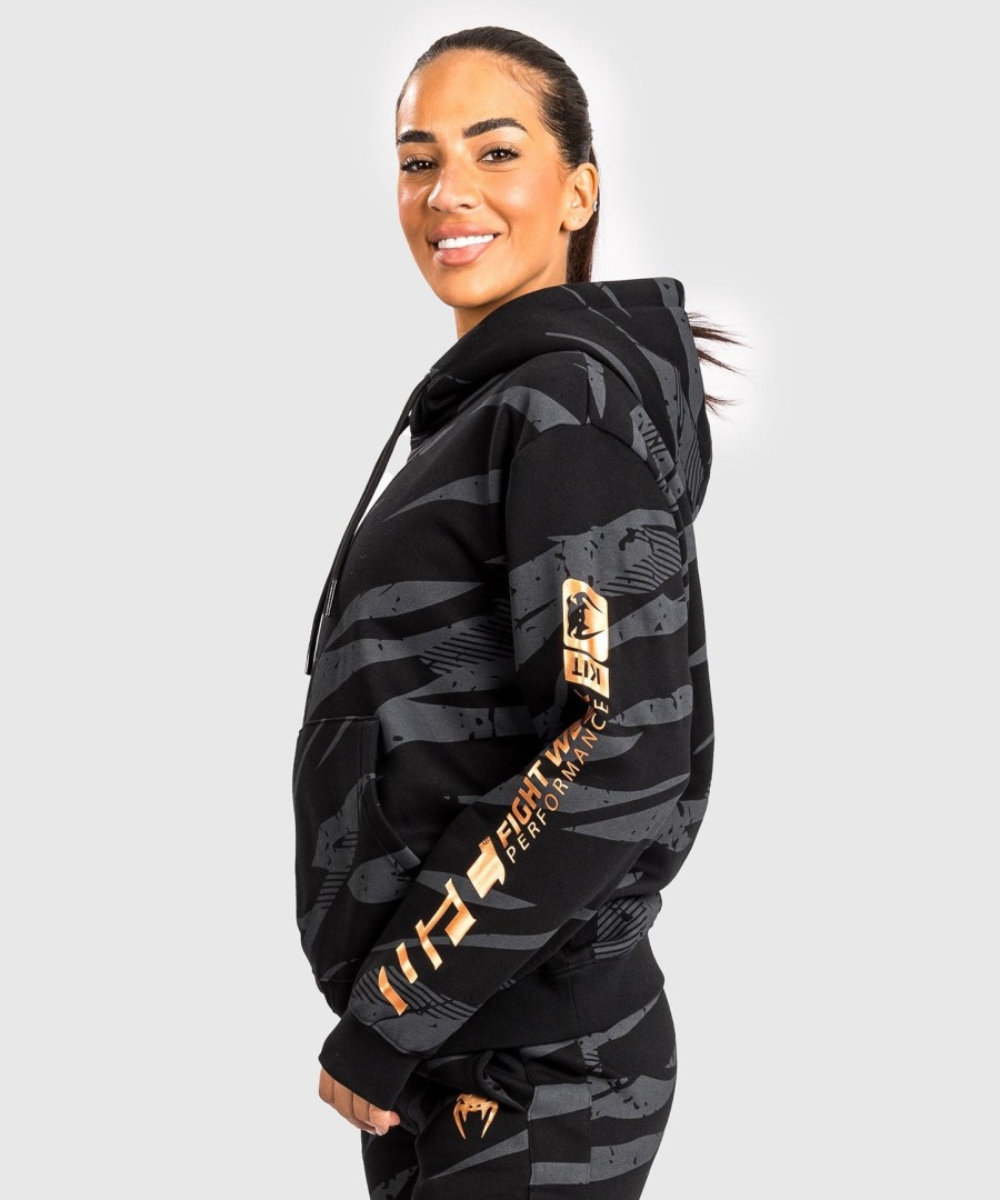 bluza z kapturem damska ufc adrenaline by venum fight week – urban camo