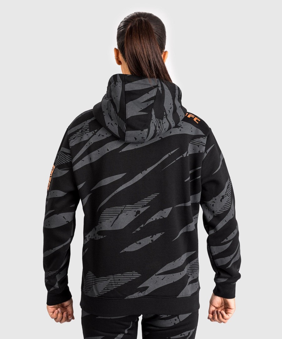 bluza z kapturem damska ufc adrenaline by venum fight week – urban camo