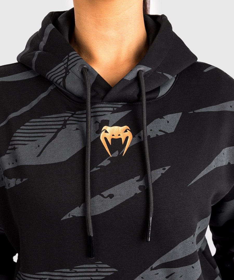 bluza z kapturem damska ufc adrenaline by venum fight week – urban camo