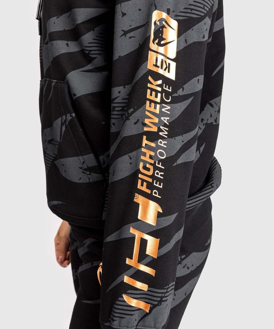 bluza z kapturem damska ufc adrenaline by venum fight week – urban camo