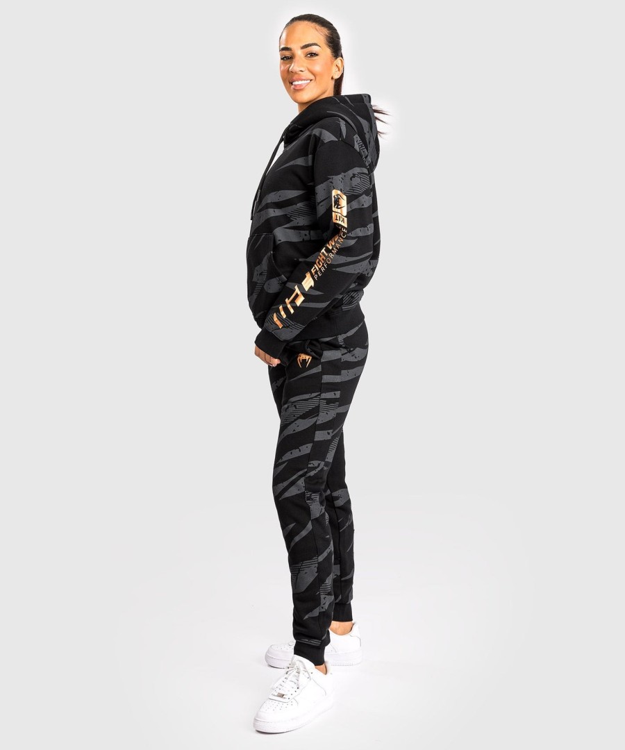 bluza z kapturem damska ufc adrenaline by venum fight week – urban camo