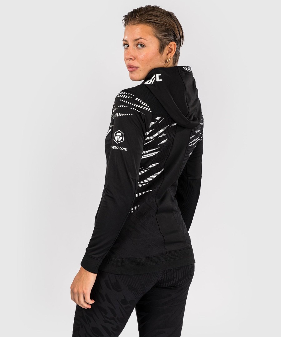 bluza z kapturem ufc fusion by venum authentic fight night women walkout – czarna