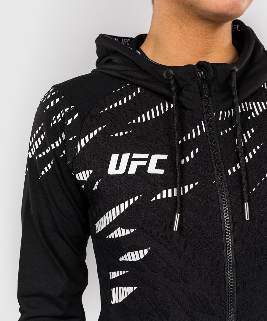bluza z kapturem ufc fusion by venum authentic fight night women walkout – czarna