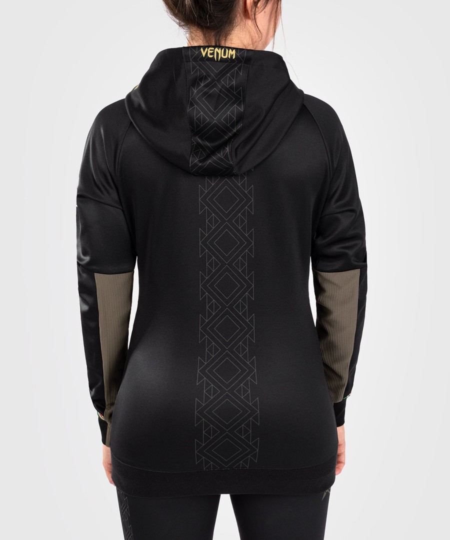 bluza z kapturem noche ufc by venum authentic fight night women walkout – czarna