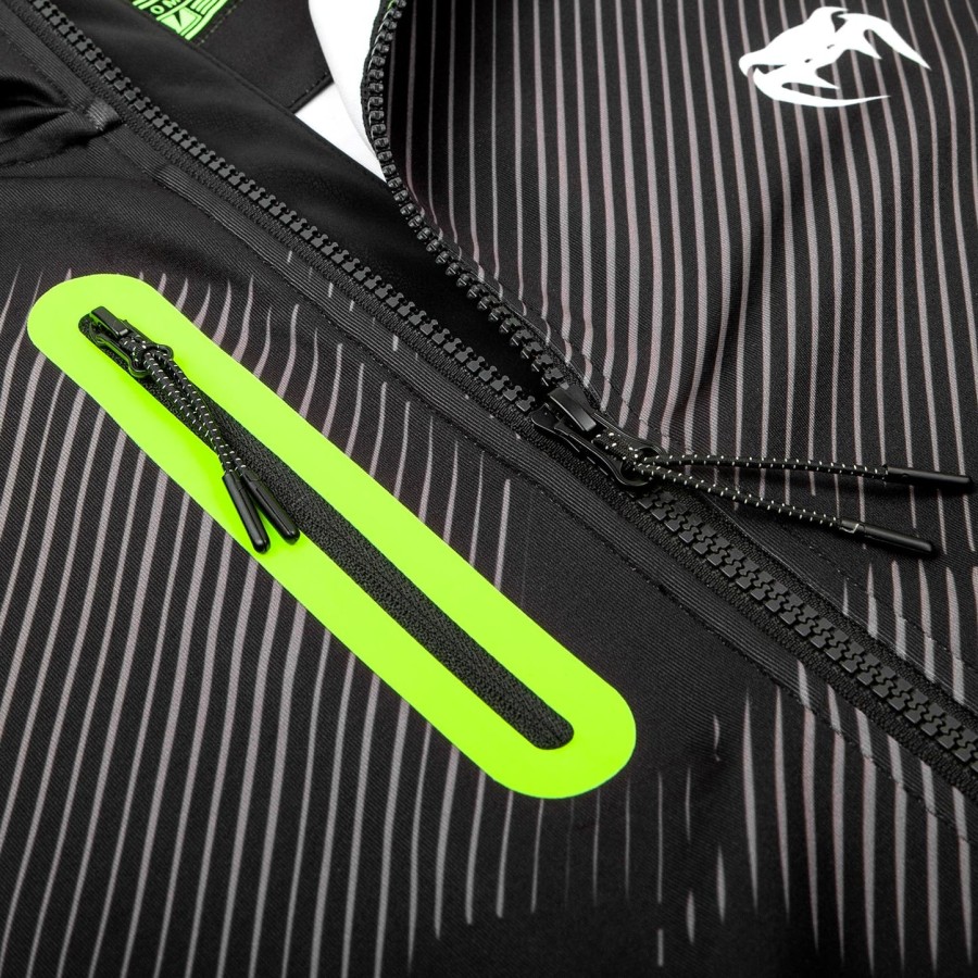 bluza z kapturem venum training camp 2.0 – czarnaneożółta