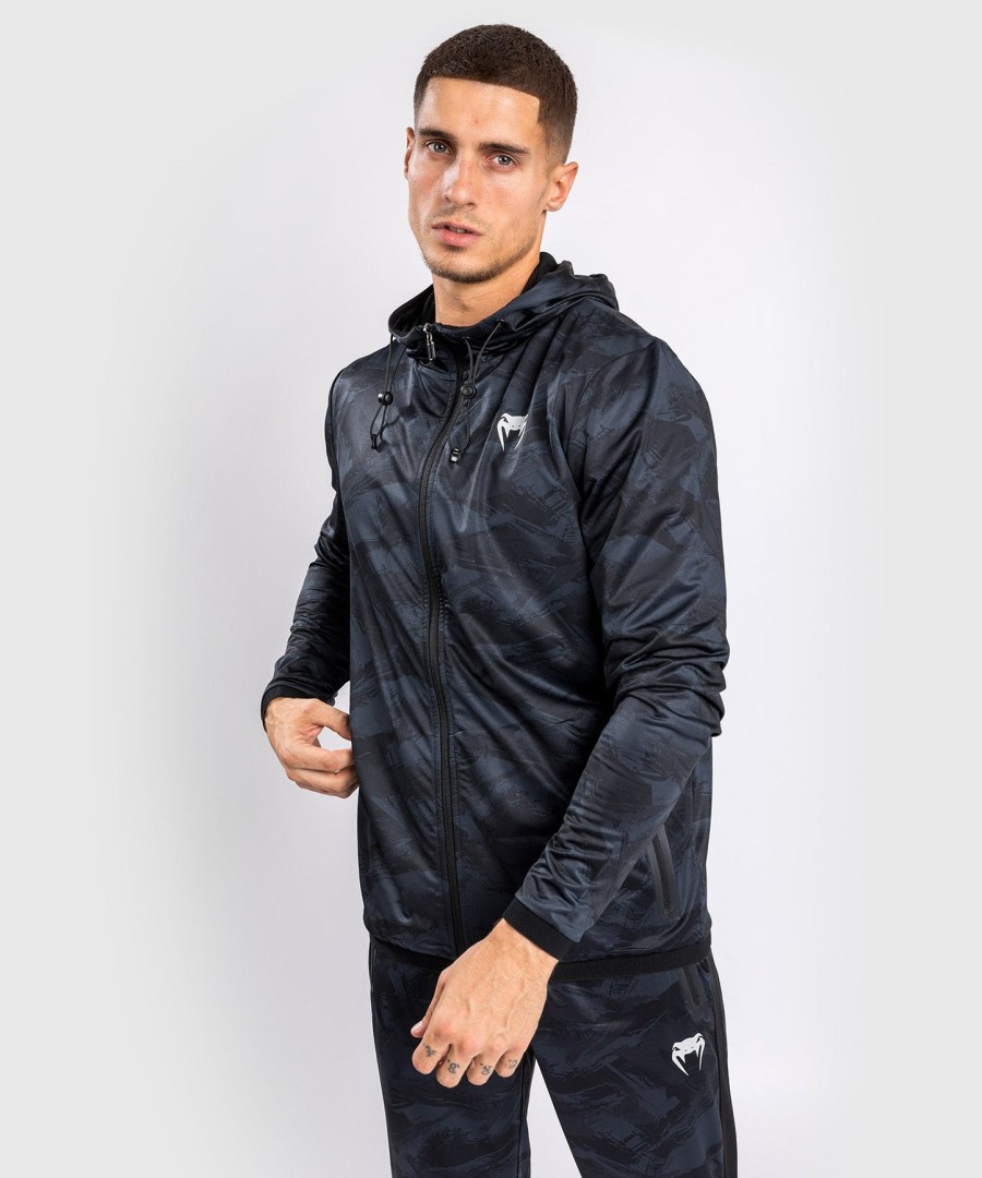 bluza z kapturem venum electron 3.0 – czarna