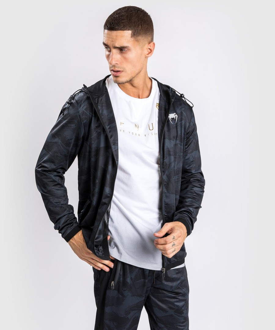 bluza z kapturem venum electron 3.0 – czarna